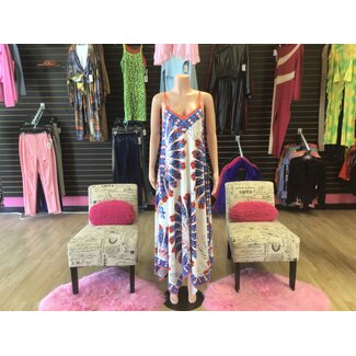 Multi-Color Maxi Dress 0214