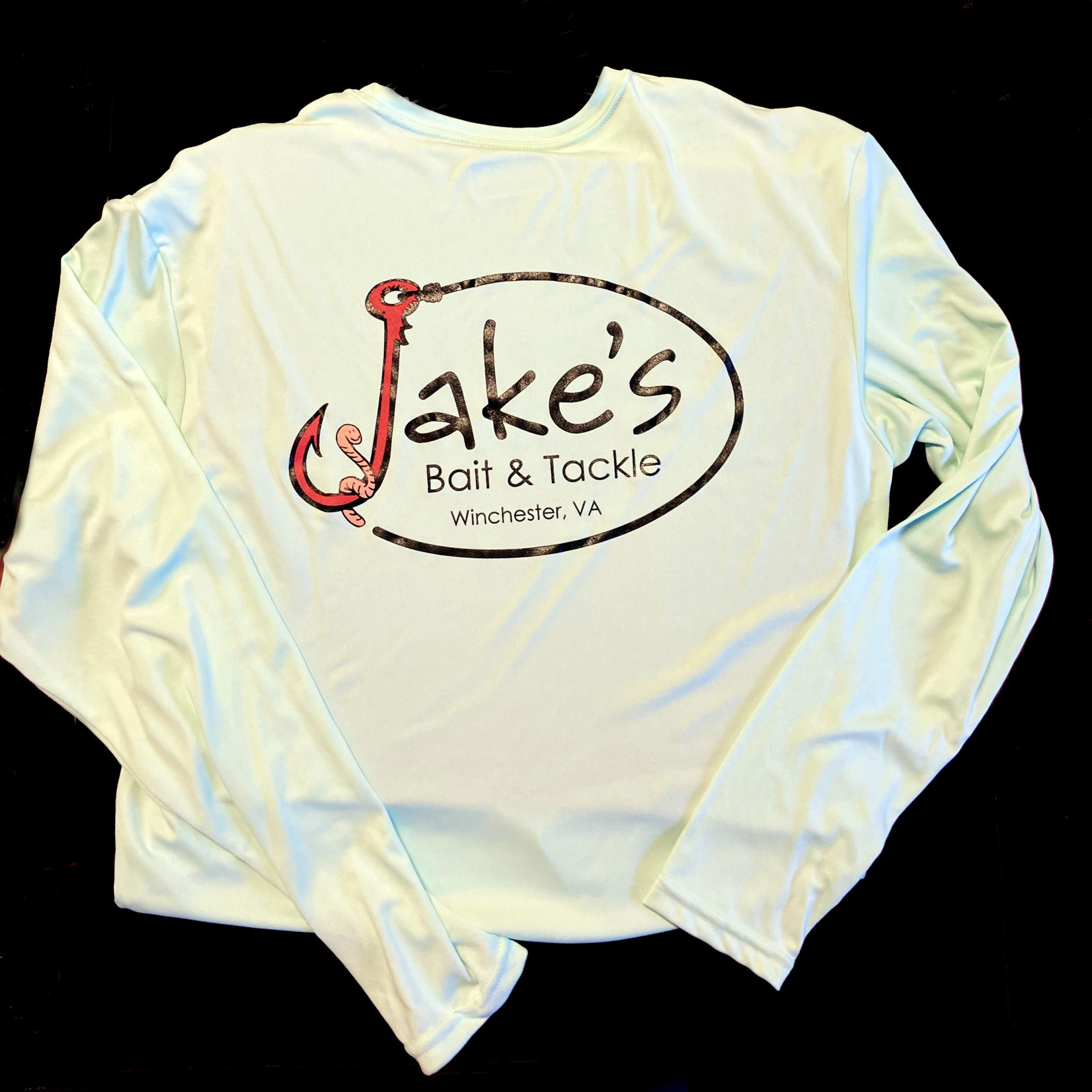Jake's Bait Clean Logo Design Longsleeve Sport