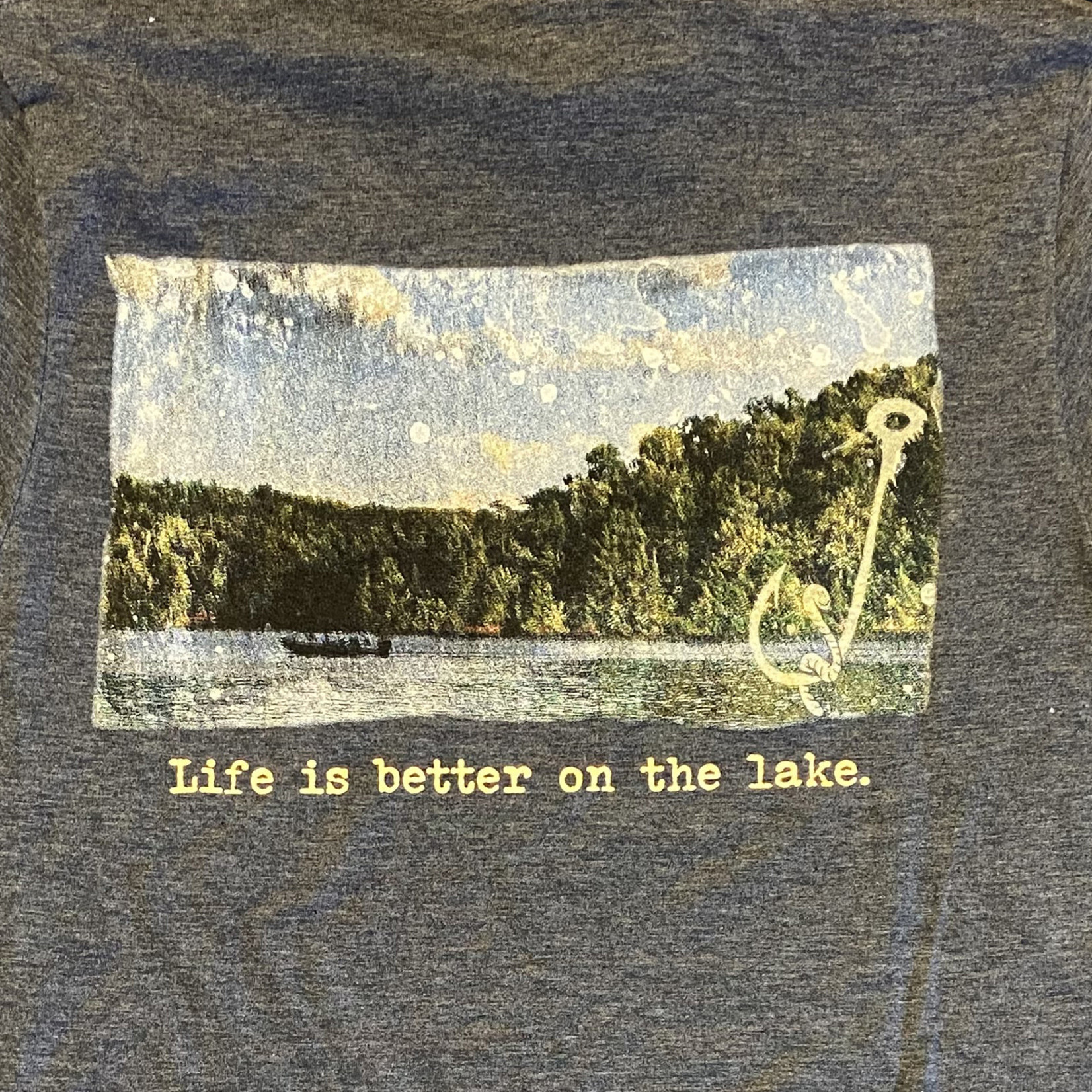 Jake's Bait Life on the Lake Design Tee Shirt