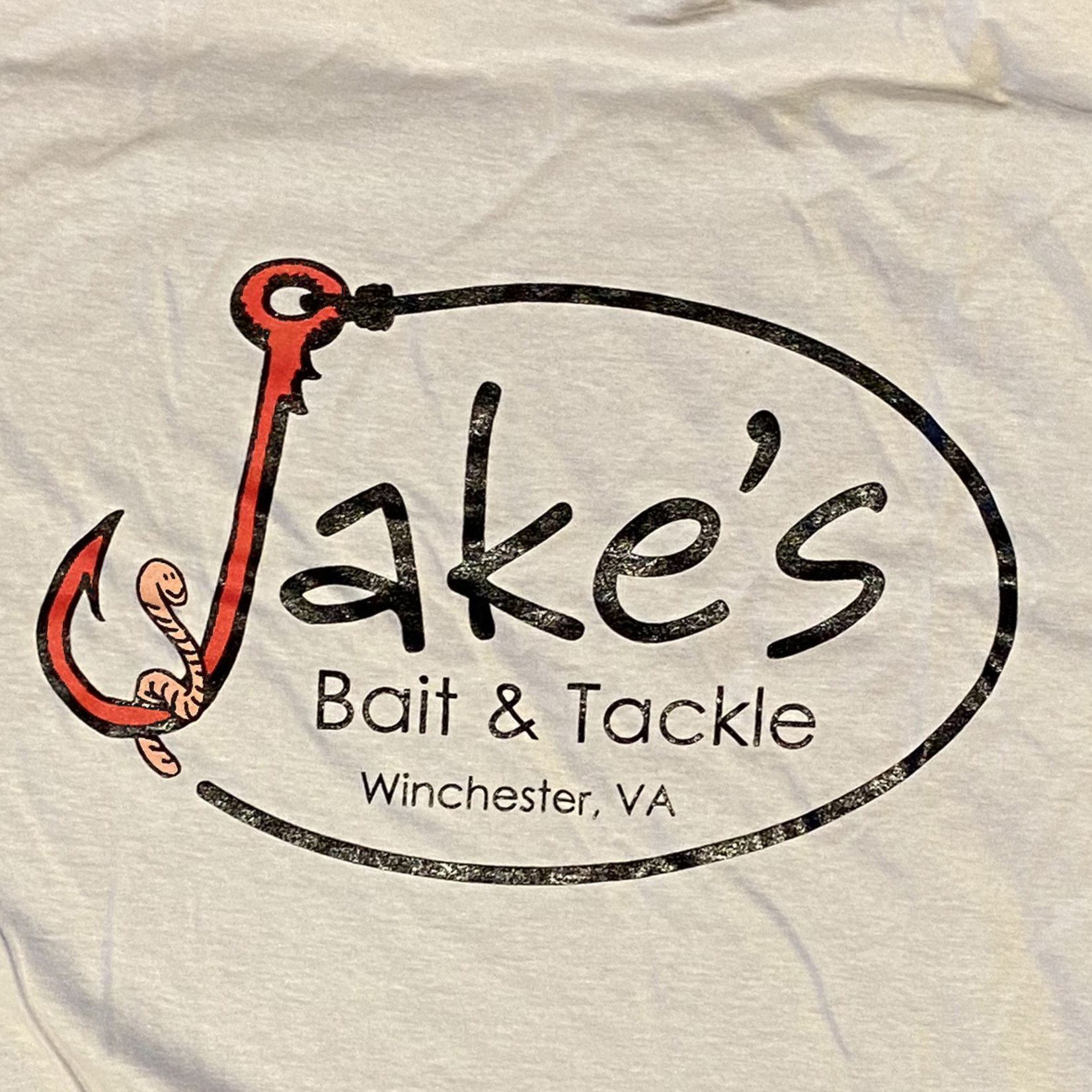 Jake's Bait Clean Logo Design Tee