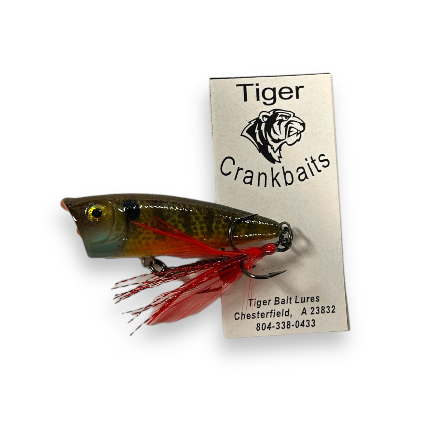 Tiger Crankbaits TC  Popper Medium
