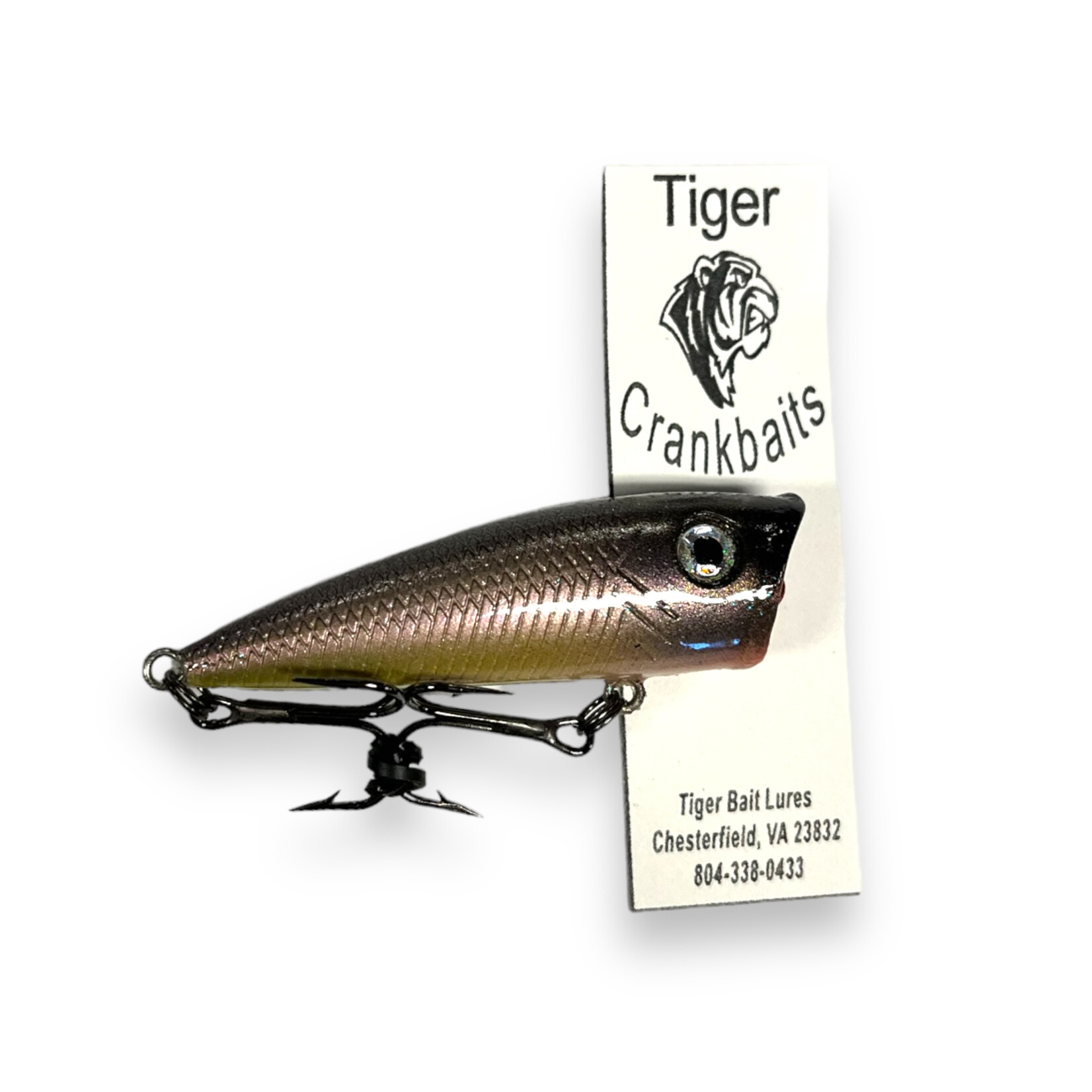 Tiger Crankbaits TC  Popper Medium