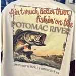 Jake's Bait Fishin' the Potomac Shirt Design Short Sleeve