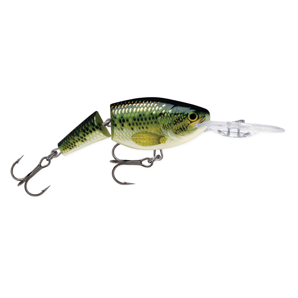 VINTAGE Rapala ShadRap 5 Olive Top Water Fishing Lure