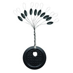 VMC Sinker Stops 10pk Black