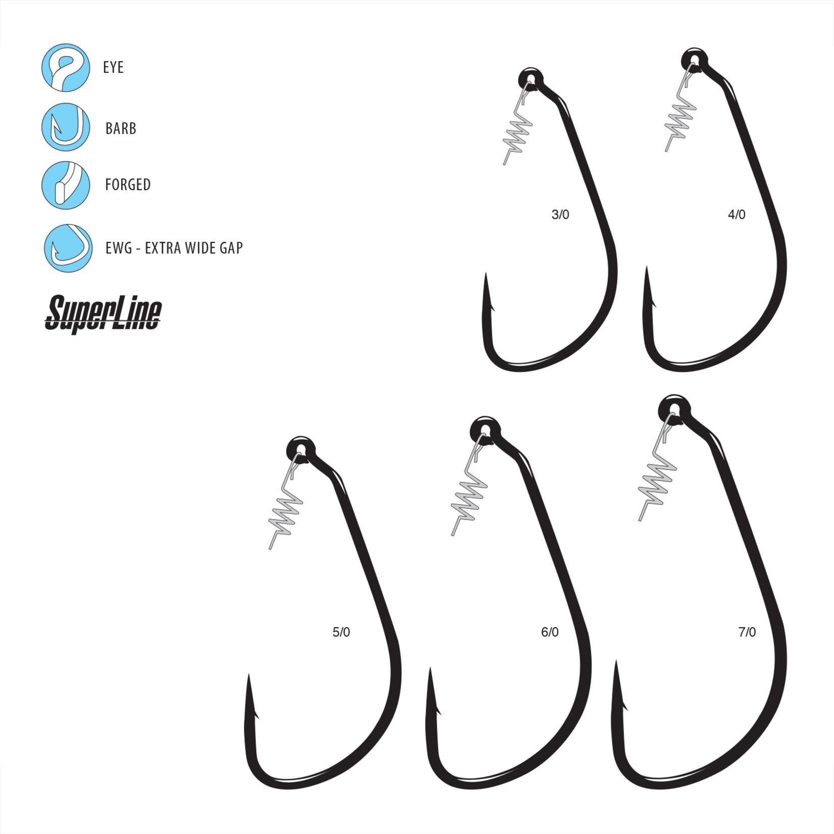Gamakatsu Superline Spring Lock Hook