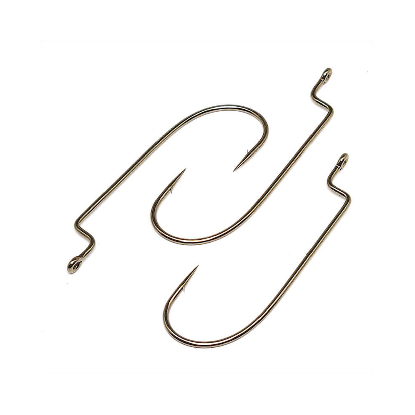 Gamakatsu O'Shaughnessy Offset Worm Hook - Bronze