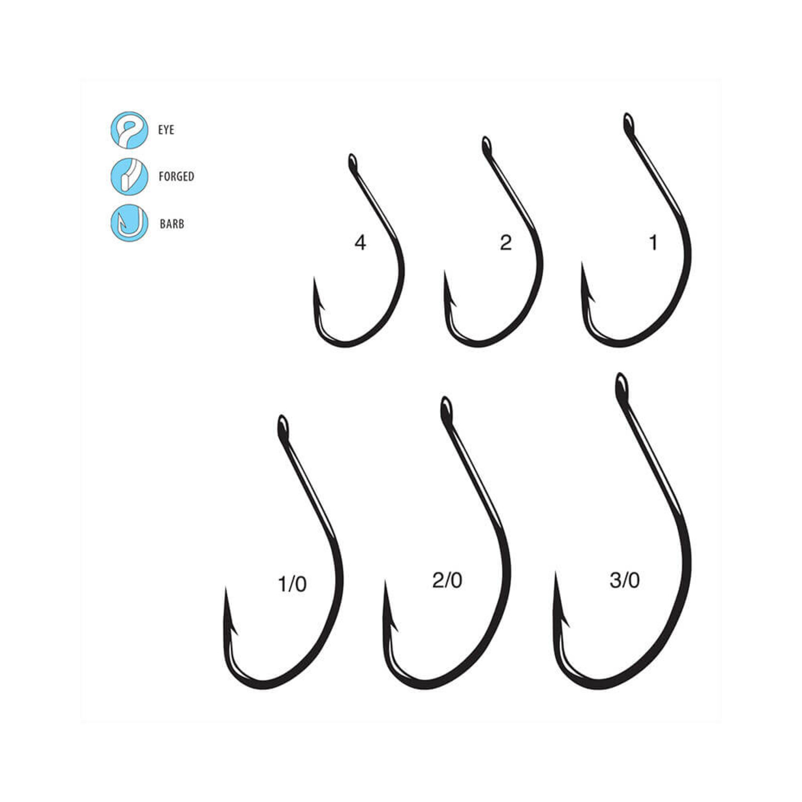 Gamakatsu Split Shot/Drop Shot Hook 25pk