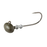 Great Lakes Finesse Stealth Football Jig Matte Green Pumpkin