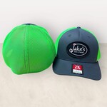 Jake's Bait Jake's Patch Black Oval Fitted