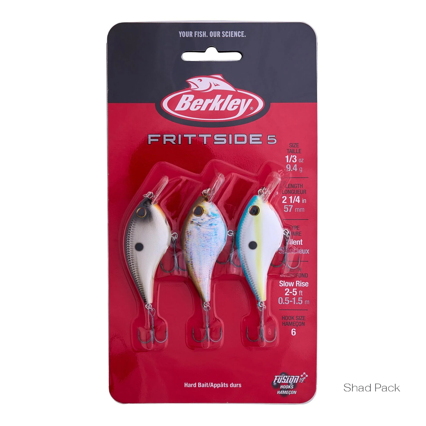 Berkley Frittside5 3 Pack Kit