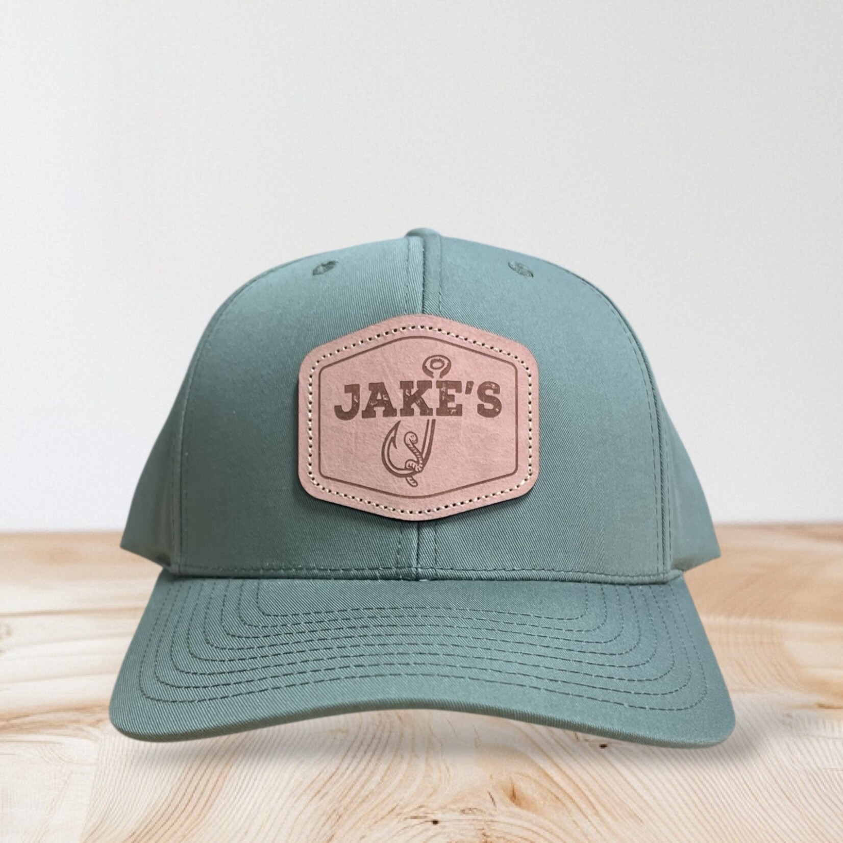 Jake's Bait J Leather Patch - Richardson