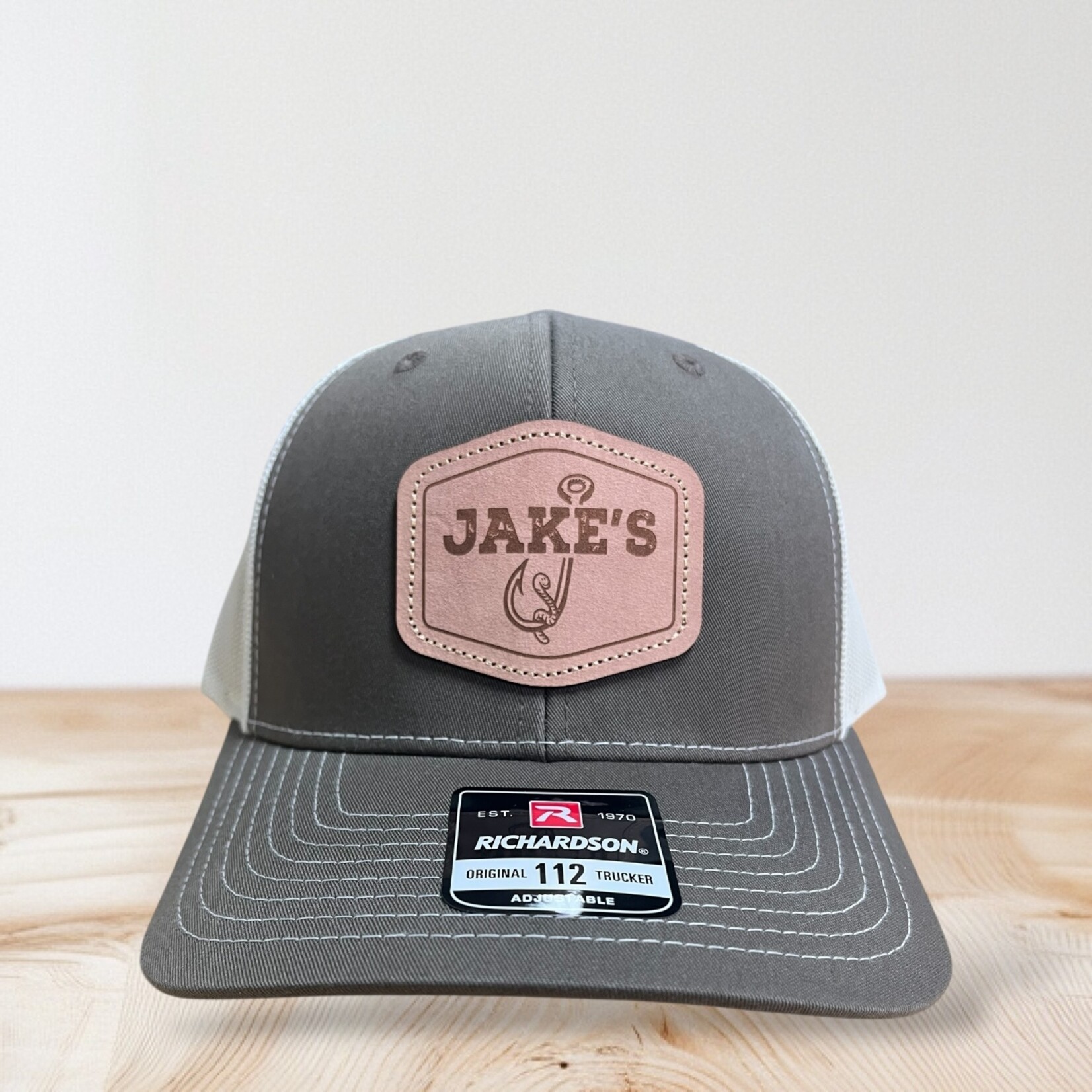 Jake's Bait J Leather Patch - Richardson