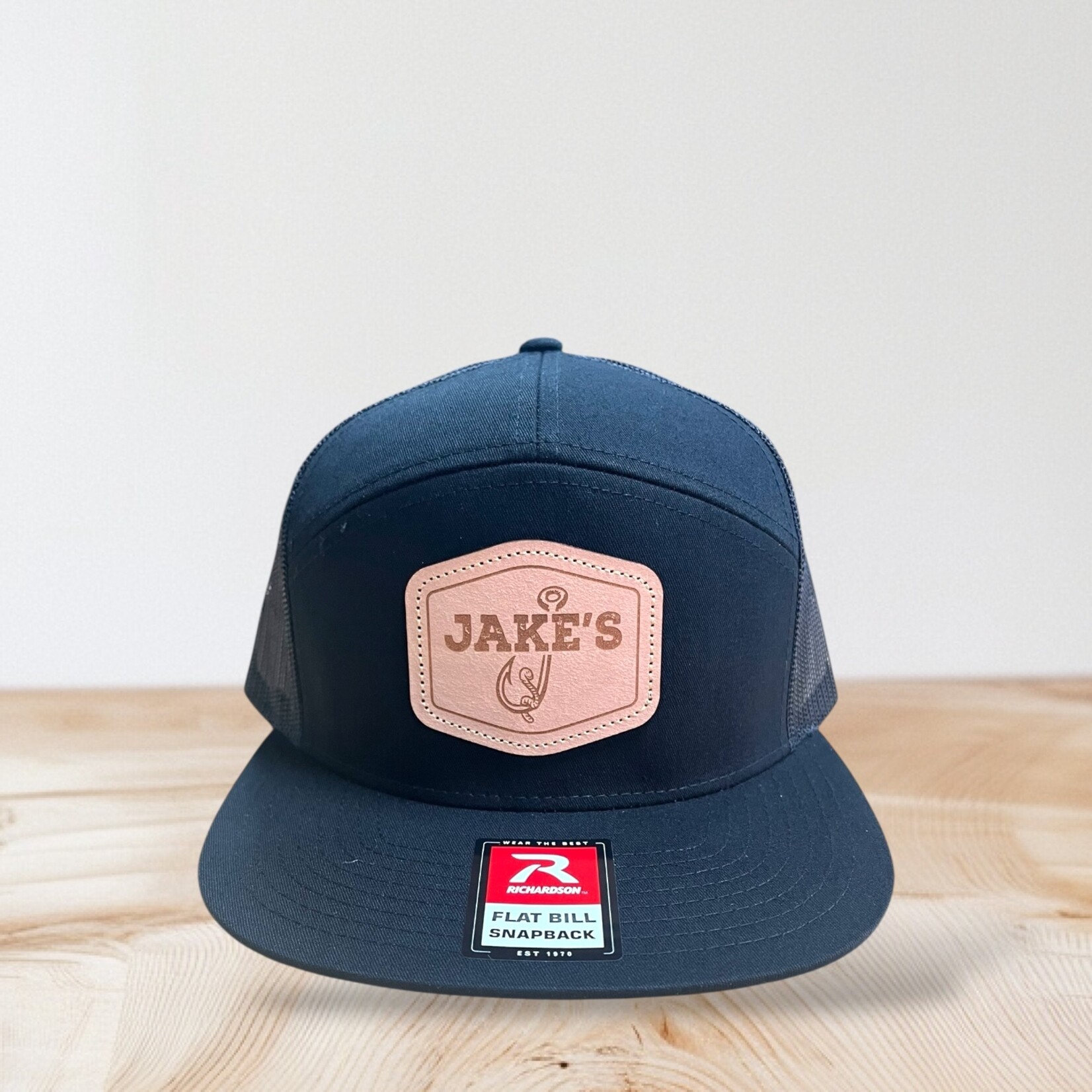 Jake's Bait J Leather Patch - Richardson