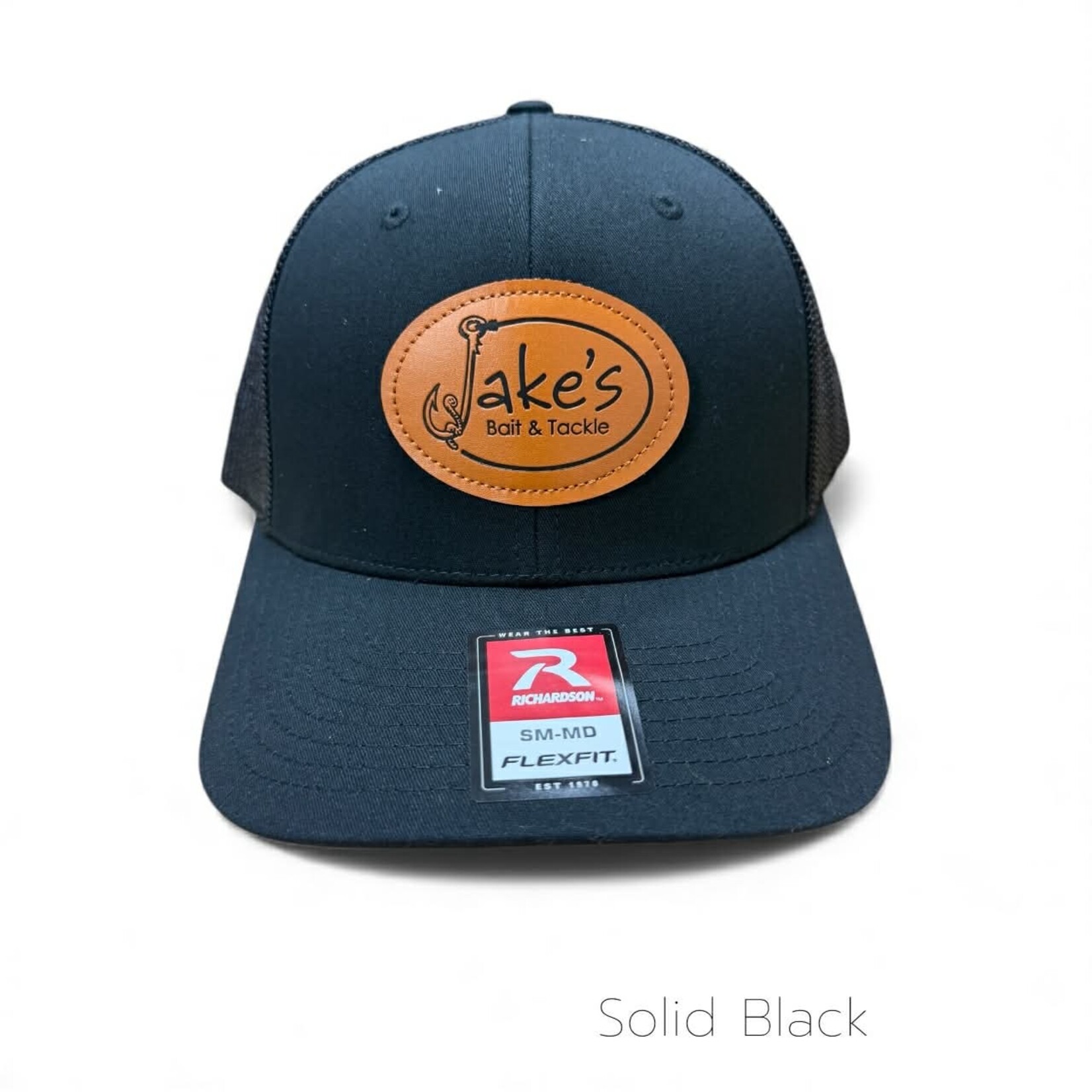 Jake's Bait Jake's Oval Leather Patch Hat