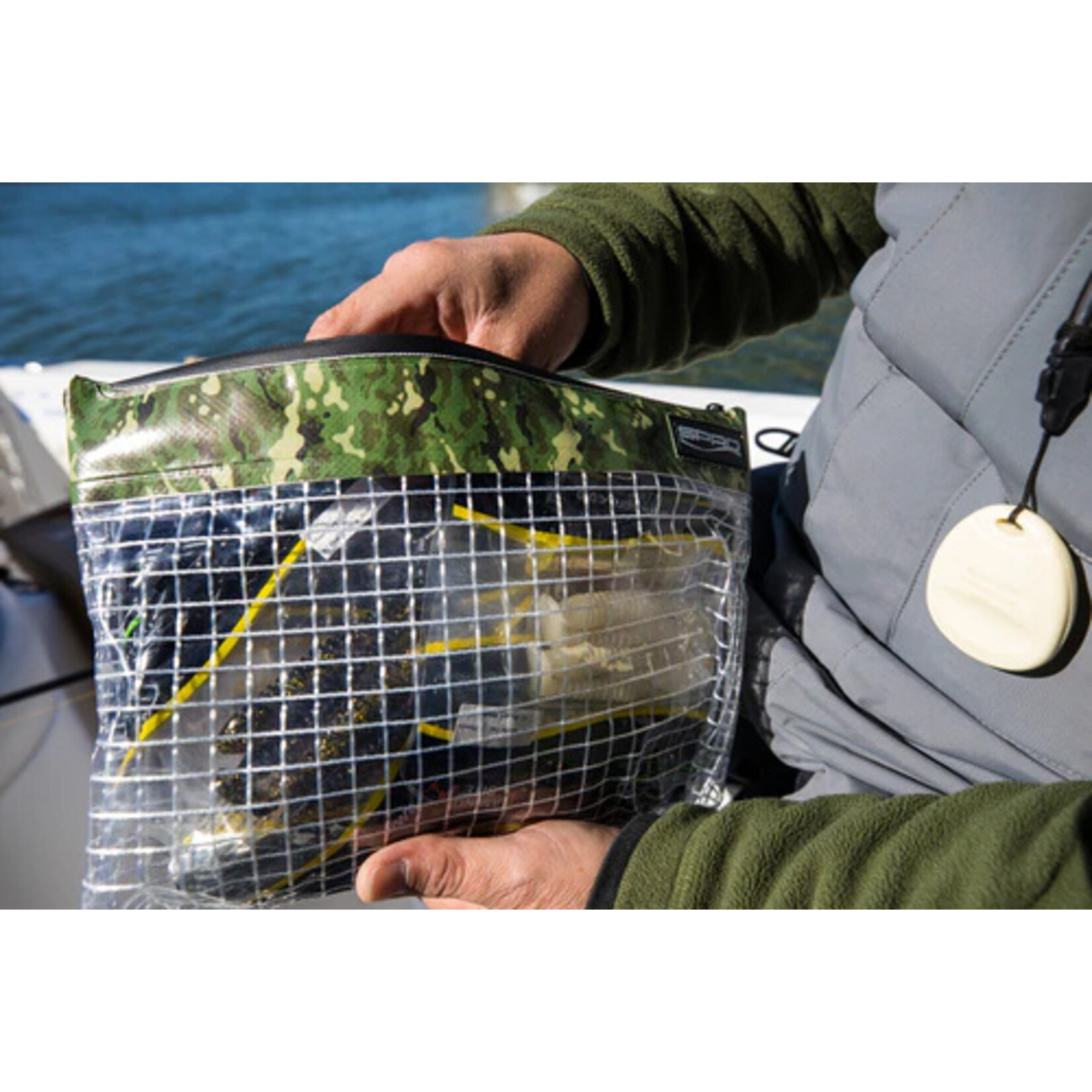 Spro Mesh Pouch Gusset Camo