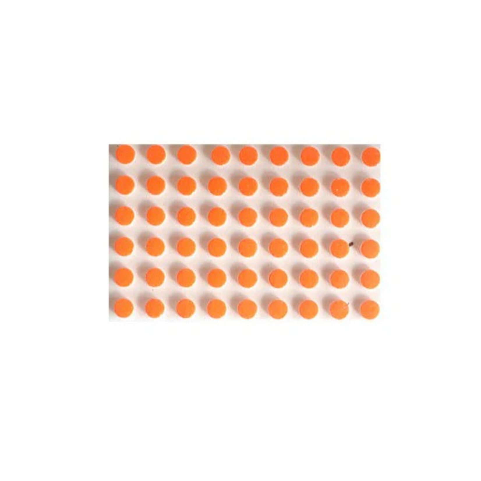 Anglers Image Strike Indicator Dots Flo. Orange
