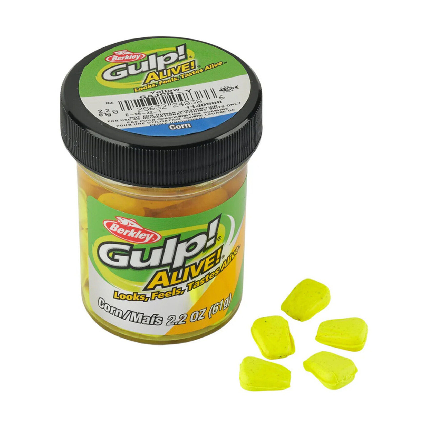 Berkley Gulp! Alive Corn Yellow