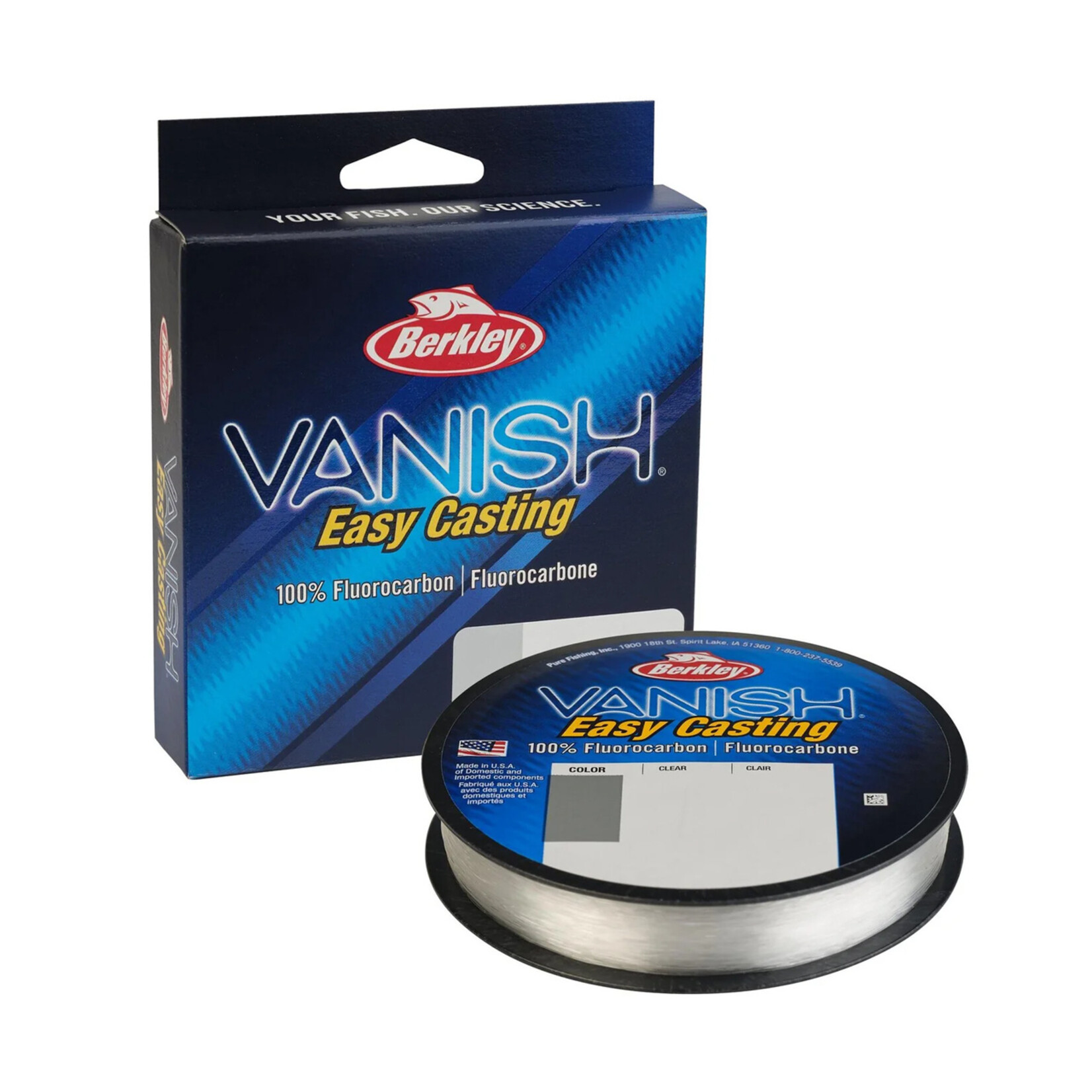 Berkley Vanish Fluorocarbon 250yds Clear