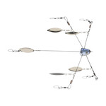 Strike King Tour Grade Titanium Umbrella Rig 9" Blue Gizzard Shad
