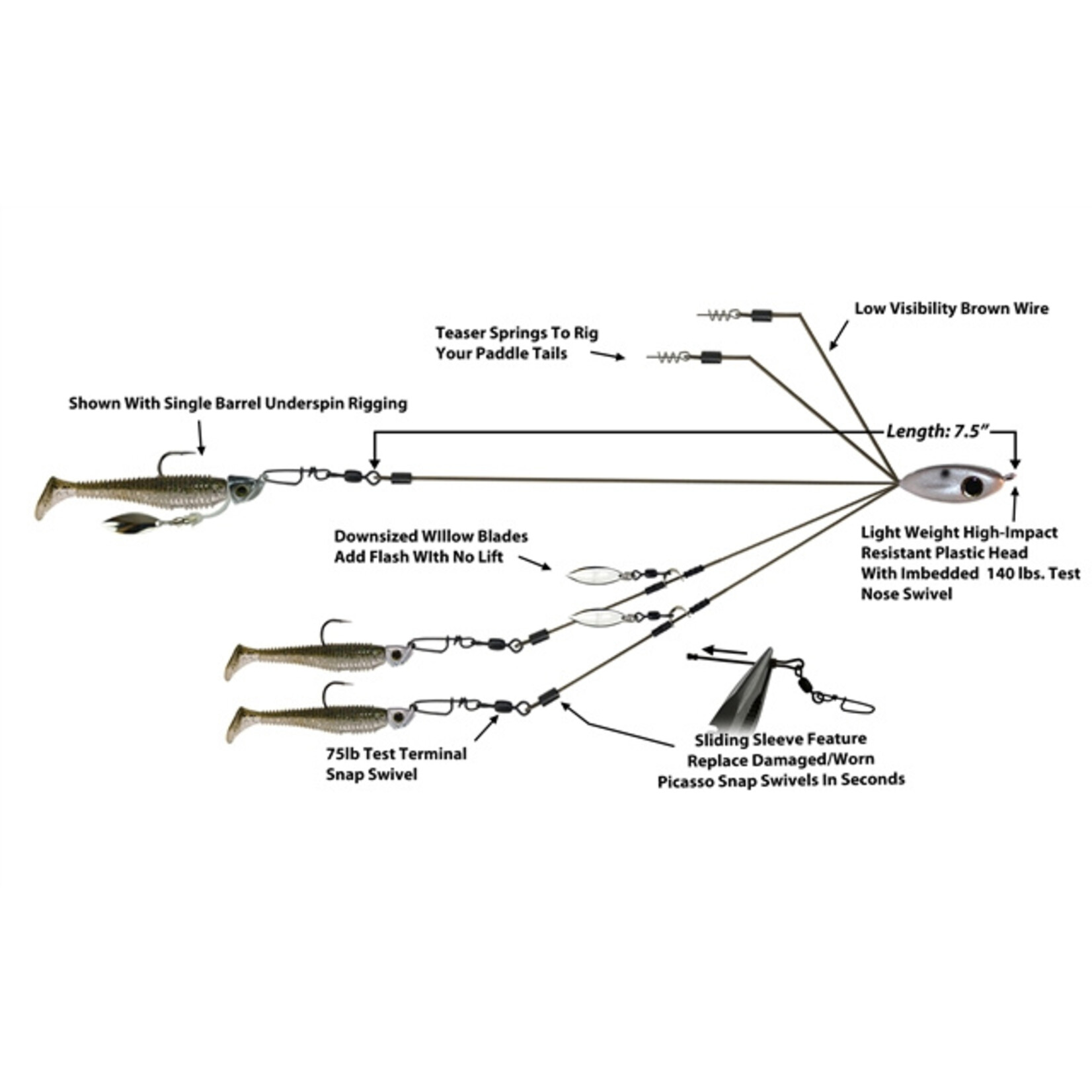 Picasso BFL Junior Smackdown 4 Blade