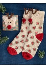 Natural Life Reindeer Cozy Sock Natural Life Reindeer Cozy Sock