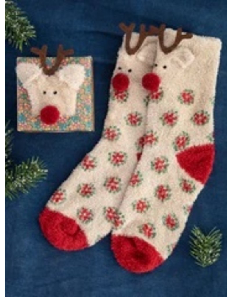 Natural Life Reindeer Cozy Sock
