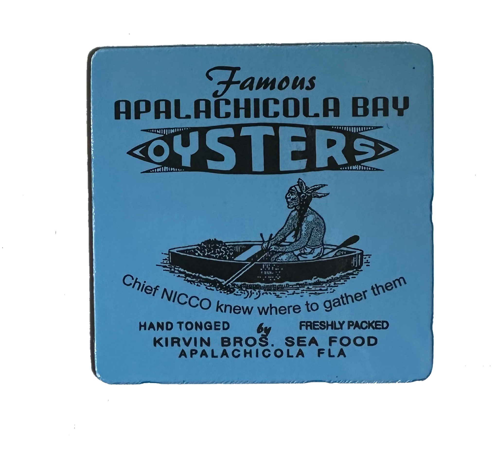Homestead Oyster Label Magnet