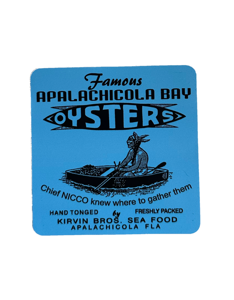 Homestead Oyster Label Sticker