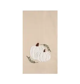 C & F Home White Pumpkin Kitchen Towel