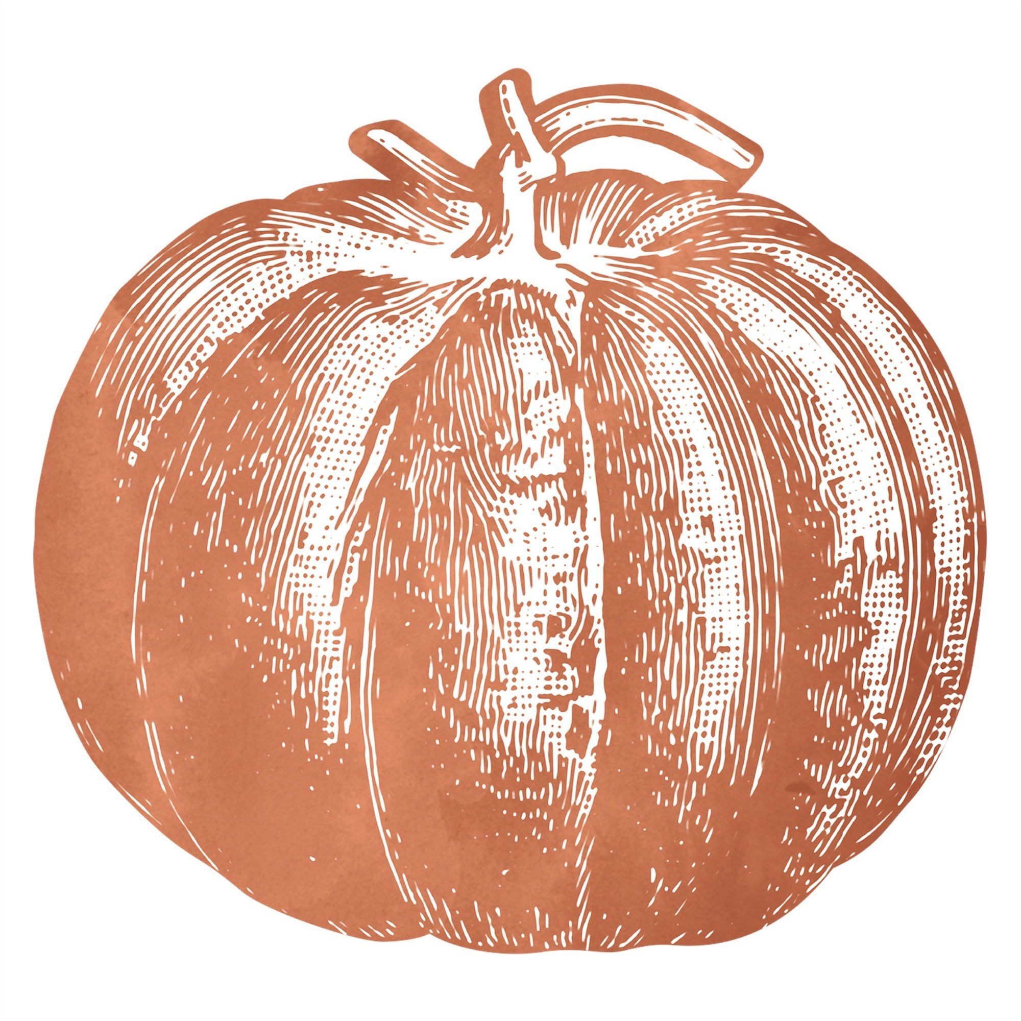 Hester & Cook Die Cut Pumpkin Placemat