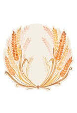 Hester & Cook Die Cut Placemats Golden Harvest