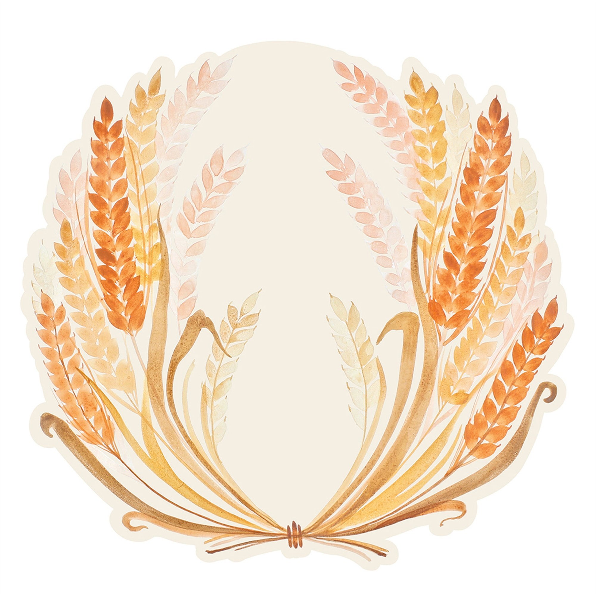 Hester & Cook Die Cut Placemats Golden Harvest