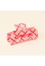 The Darling Effect Festive Plaid Claw Clip