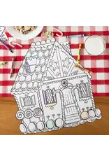 Hester & Cook Gingerbread House Coloring Placemat