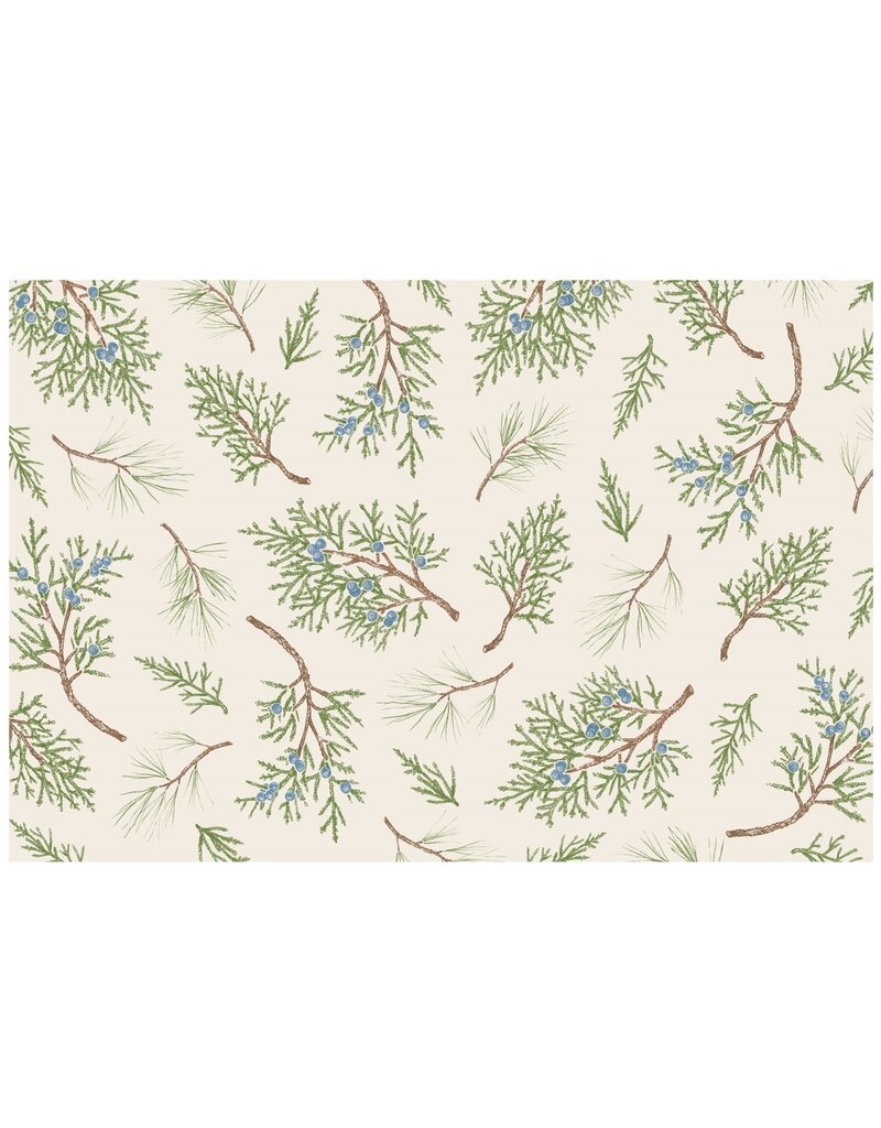 Hester & Cook Juniper Sprigs Placemats