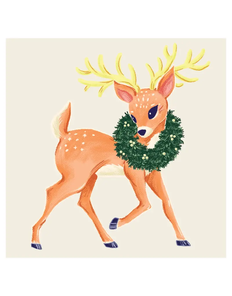 Hester & Cook Reindeer Cocktail Napkins
