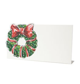 Hester & Cook Holiday Wreath Place Card