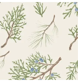 Hester & Cook Juniper Sprigs Cocktail Napkin