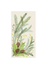 Hester & Cook Christmas Sprigs Guest Napkins