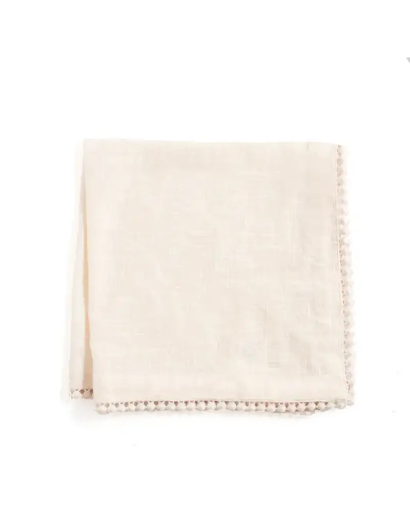 Cutlery Couture Cotton Lace Trimmed Napkin