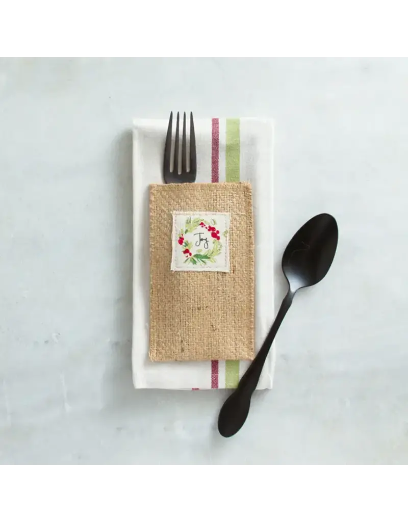 Cutlery Couture Joy Wreath Cutlery Pouches