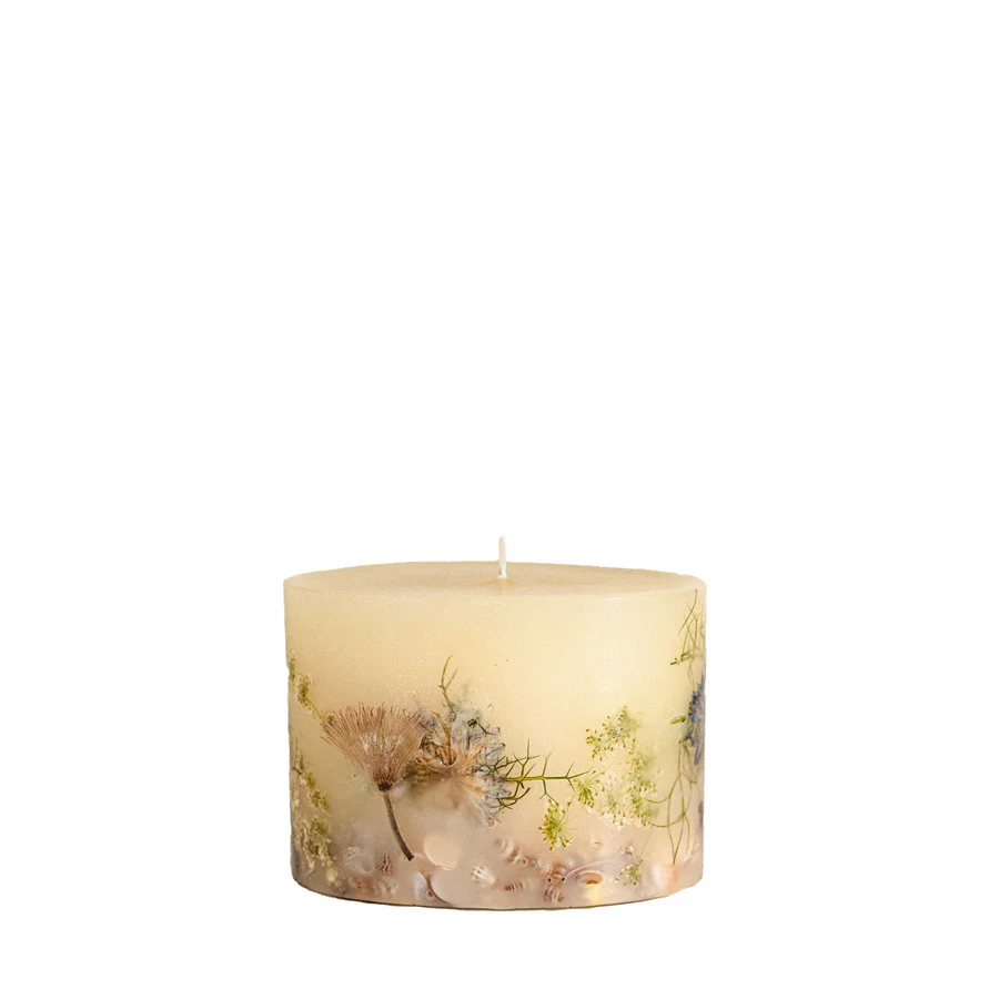 Rosy Rings Coastal Vanilla Botanical Candle