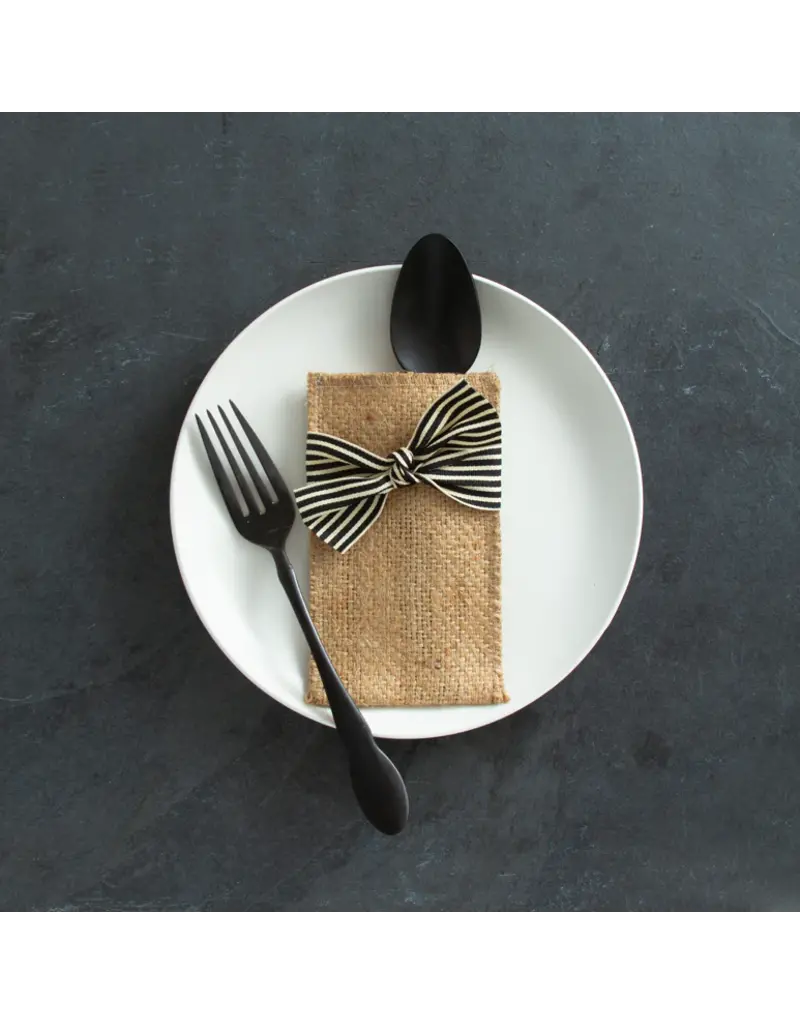 Cutlery Couture Ribbon Silverware Pouch