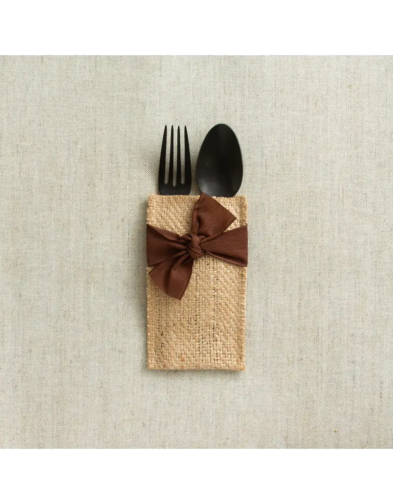 Cutlery Couture Ribbon Silverware Pouch