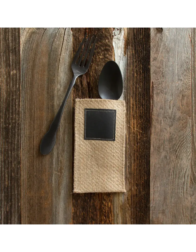 Cutlery Couture Chalkboard Silverware Pouches