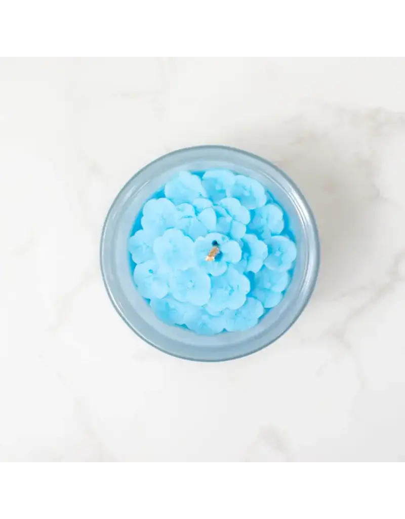 Multifaceted Large Flower Candle