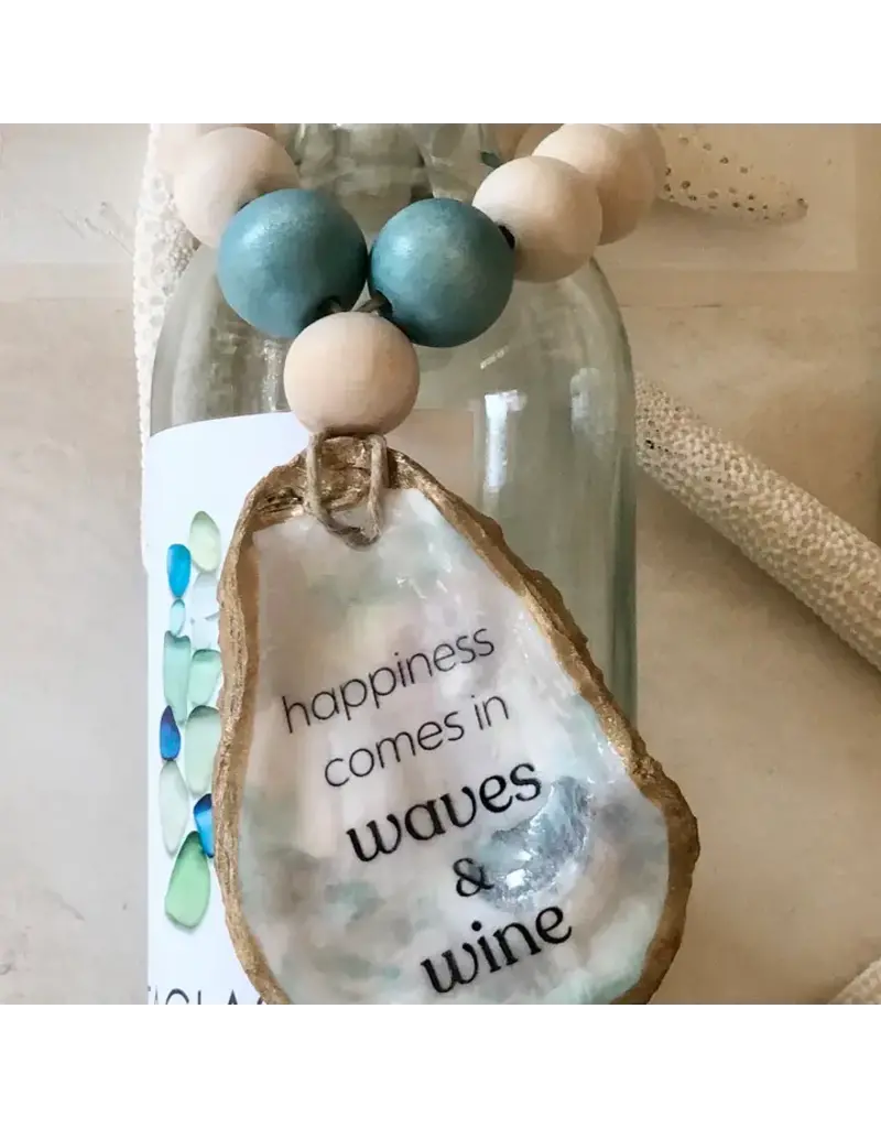 Coast & Cork Beaded Oyster Bottle Charm