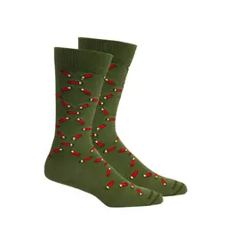 Brown Dog Hosiery High Brass Socks