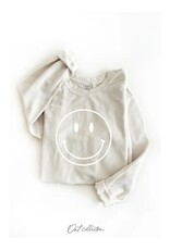 Oat Collective Smiley Vintage Pullover
